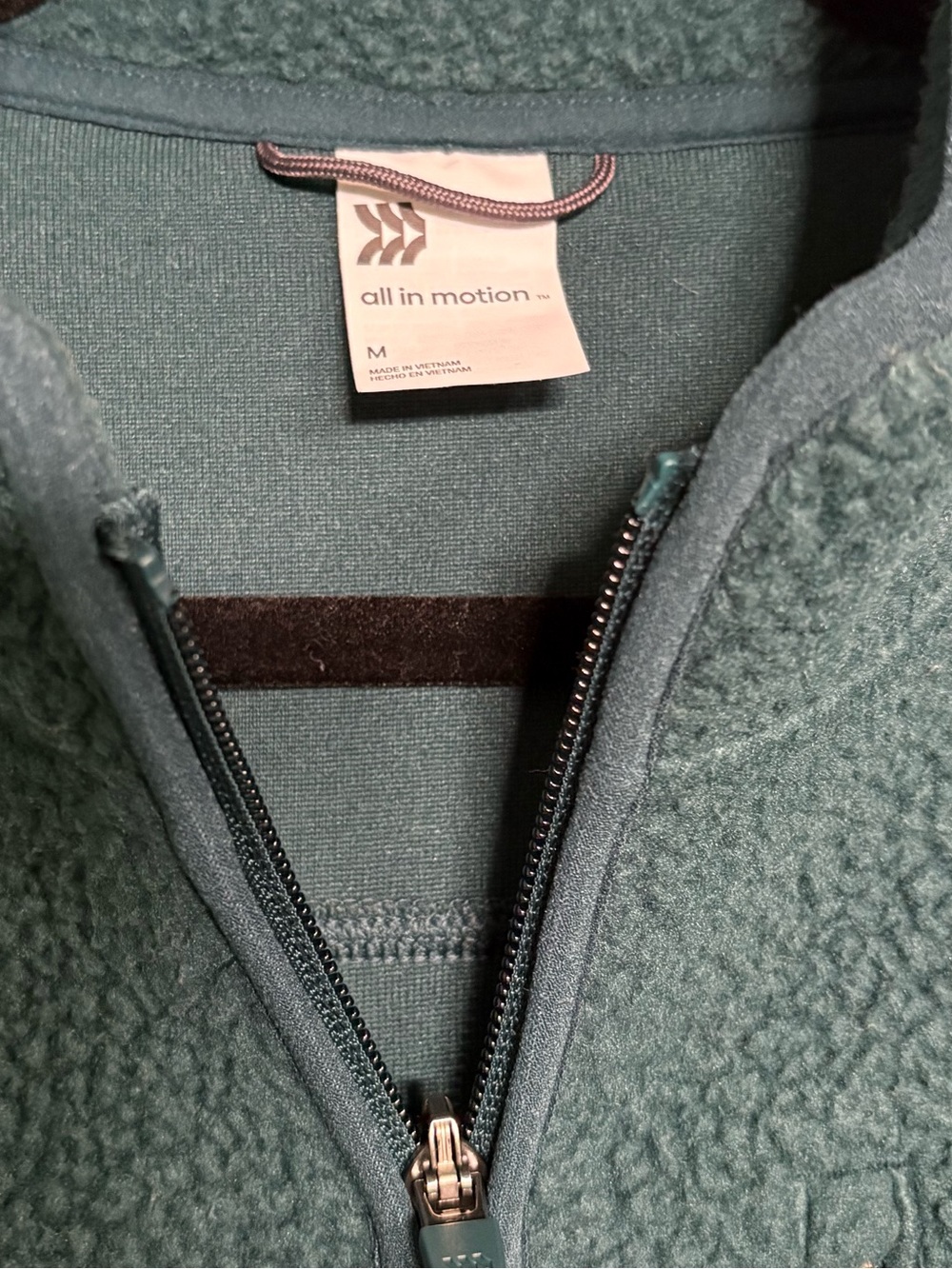All In Motion Fleece Zip Up Jacket - Picture 2 of 4